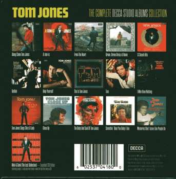 17CD/Box Set Tom Jones: The Complete Decca Studio Albums Collection 7696