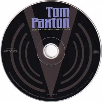 CD Tom Paxton: Best Of The Vanguard Years 310330