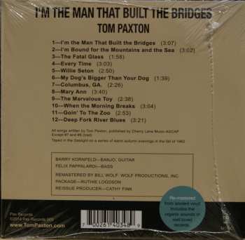 CD Tom Paxton: I'm The Man That Built The Bridges 321995