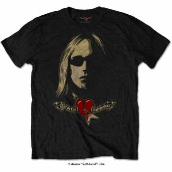 Merch Tom Petty And The Heartbreakers: Tričko Shades & Logo Tom Petty & The Heartbreakers  S