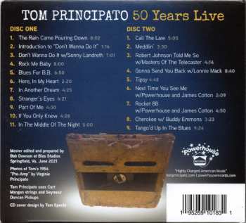 2CD Tom Principato: 50 Years Live 312595