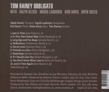 CD Tom Rainey: Obbligato 312195