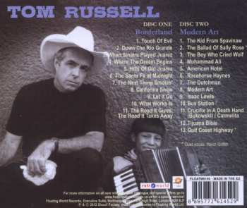 2CD Tom Russell: Borderland & Modern Art 280308