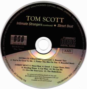 2CD Tom Scott: Blow It Out / Intimate Strangers / Street Beat 359399