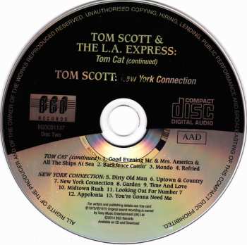 2CD Tom Scott: Tom Scott & The L.A. Express / Tom Cat / New York Connection 502333