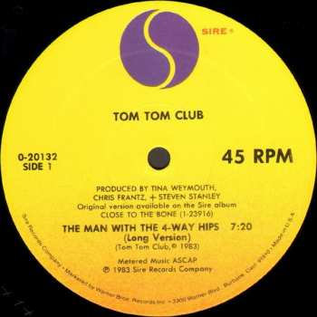 LP Tom Tom Club: The Man With The 4-Way Hips 335865