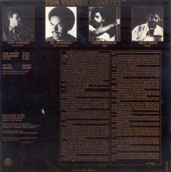 CD Tom Varner Quartet: Tom Varner Quartet 418585
