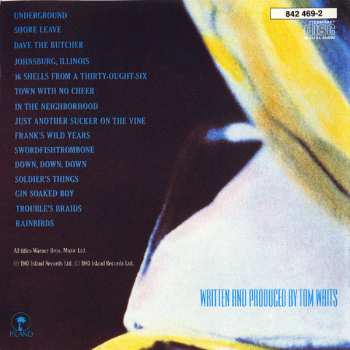 CD Tom Waits: Swordfishtrombones 35353