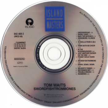 CD Tom Waits: Swordfishtrombones 35353