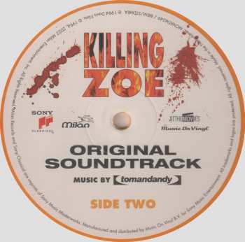 LP Tomandandy: Killing Zoe (Original Soundtrack) LTD | NUM | CLR 385784