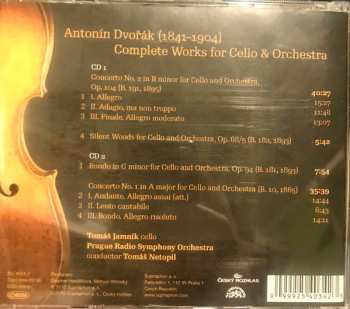 2CD Tomáš Jamník: Dvorák Complete Cello Works 404455