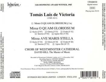CD Tomás Luis De Victoria: Ave Maris Stella • O Quam Gloriosum 471925
