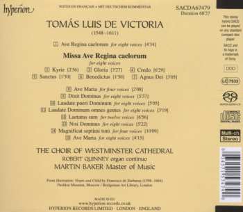 SACD Tomás Luis De Victoria: Ave Regina Caelorum And Other Marian Music 316410