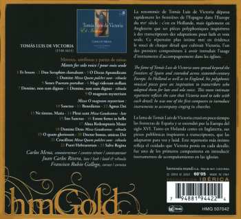CD Tomás Luis De Victoria: Et Jesum (Motets For Solo Voice) 247807