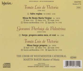 CD Tomás Luis De Victoria: Missa De Beata Maria Virgine; Missa Surge Propera; Salve Regina 318243