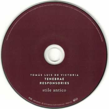 CD Tomás Luis De Victoria: Tenebrae Responsories 373775