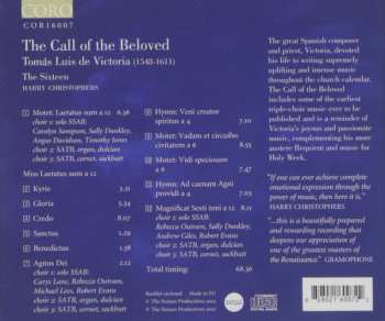 CD Tomás Luis De Victoria: The Call Of The Beloved 353300