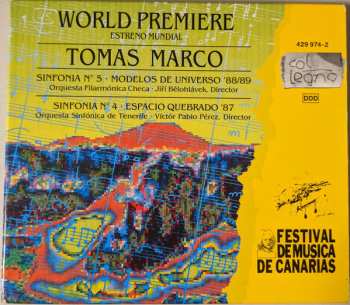 Album Tomás Marco: Sinfonia No. 5; Sinfonia No. 4