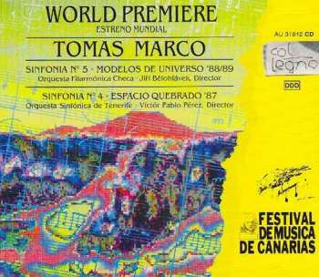 CD Tomás Marco: Sinfonia No. 5; Sinfonia No. 4 412451