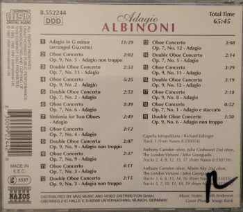 CD Tomaso Albinoni: Adagio 330075