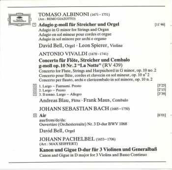 CD Tomaso Albinoni: Albinoni: Adagio • Pachelbel: Canon 44632