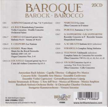 25CD/Box Set Tomaso Albinoni: Baroque - Barock - Barocco 119206