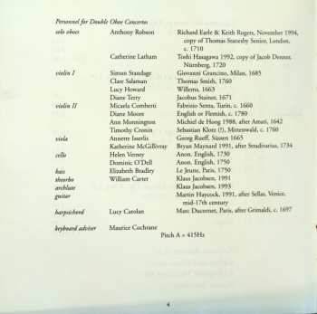 CD Tomaso Albinoni: Double Oboe Concertos & String Concertos - Volume II 355455
