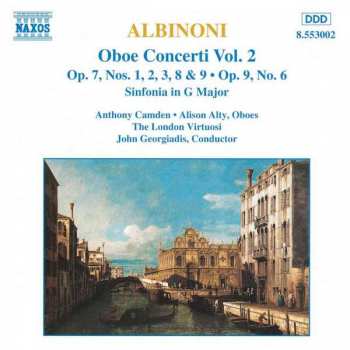 Album Tomaso Albinoni: Oboe Concerti Vol. 2