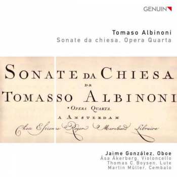 Album Tomaso Albinoni: Sonate Da Chiesa Op.4 Nr.1-6