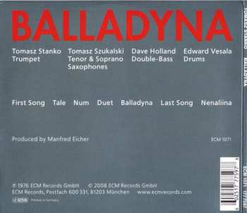 CD Tomasz Stańko: Balladyna 116999