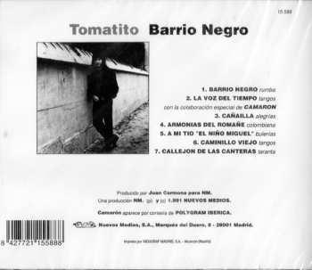 CD Tomatito: Barrio Negro 302654