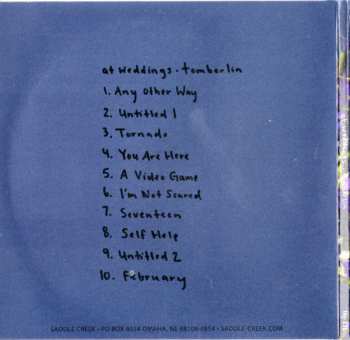CD Tomberlin: At Weddings 426172