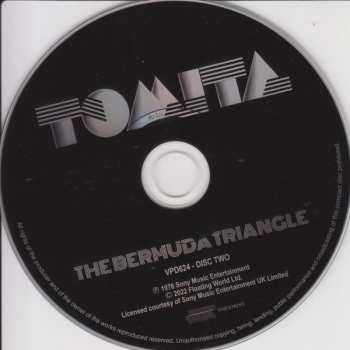 2CD Tomita: Kosmos / The Bermuda Triangle 389860