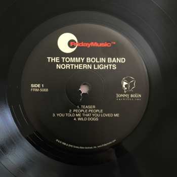 LP Tommy Bolin Band: Northern Lights - Live At The The Northern Lights Recording Studio September 22, 1976 LTD 446676