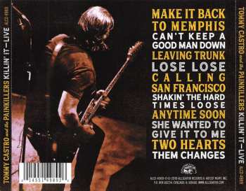 CD Tommy Castro And The Painkillers: Killin' It Live 122832