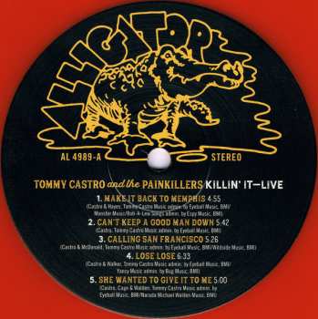 LP Tommy Castro And The Painkillers: Killin' It Live CLR 78924