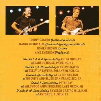 CD Tommy Castro And The Painkillers: Killin' It Live 122832