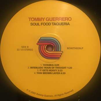2LP Tommy Guerrero: Soul Food Taqueria DLX | LTD 60960