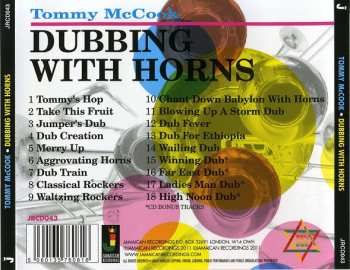 CD Tommy McCook: Dubbing With Horns 115378