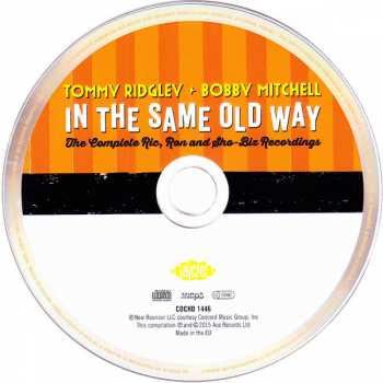 CD Tommy Ridgley: In The Same Old Way: The Complete Ric, Ron And Sho-Biz Recordings 97525