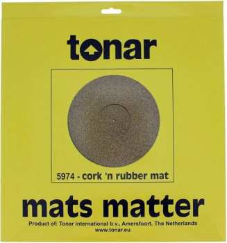 Audiotechnika Tonar Cork & Rubber mixture turntable mat