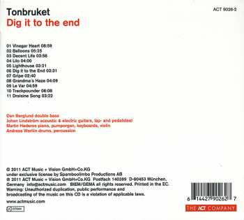 CD Tonbruket: Dig It To The End 287238