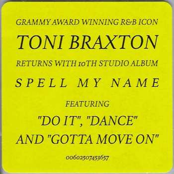 CD Toni Braxton: Spell My Name 385666