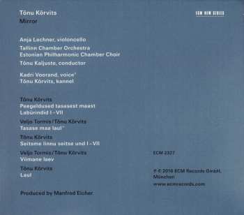 CD Tonu Korvits: Mirror 459177