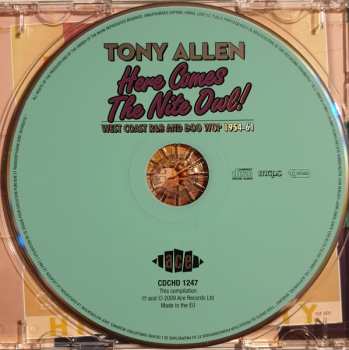 CD Tony Allen: Here Comes The Nite Owl! West Coast R&B And Doo Wop 1954-61 272949