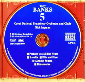 CD Tony Banks: Five 12799