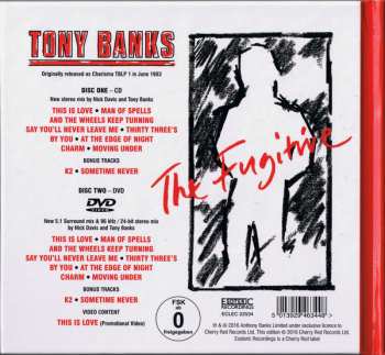 CD/DVD Tony Banks: The Fugitive DLX 116508