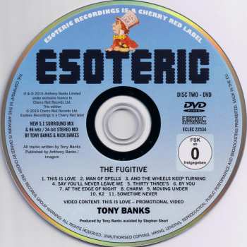 CD/DVD Tony Banks: The Fugitive DLX 116508