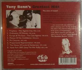 CD Tony Benn: Tony Benn's Greatest Hits 250626