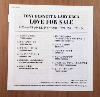 CD Tony Bennett: Love For Sale 539273